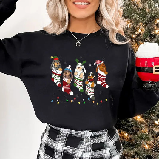 Dachshund Christmas Shirt, Christmas Dog Shirt, Dachshund Mom Shirts, Dog Lover Shirt, Dachshund Lover Shirt, Dog Mom Shirt
