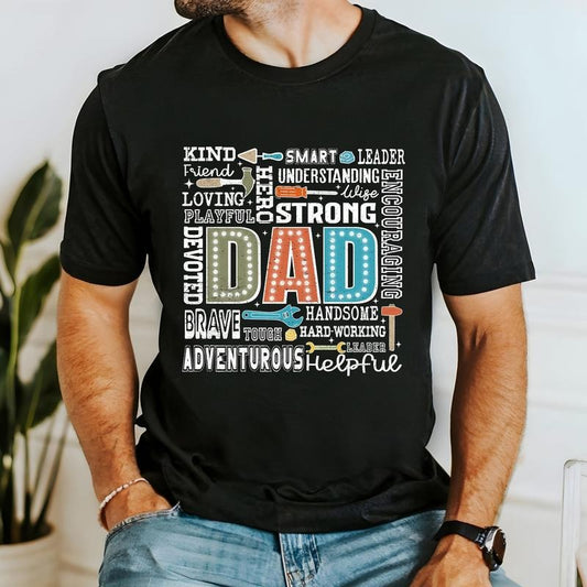Dad T-Shirt, Father's Day T-Shirt, Happy Father's Day, Best Dad Ever T-Shirt, Dad Life T-Shirt, Dad Shirt Father's Day Gift, For Men, Dad Quotes