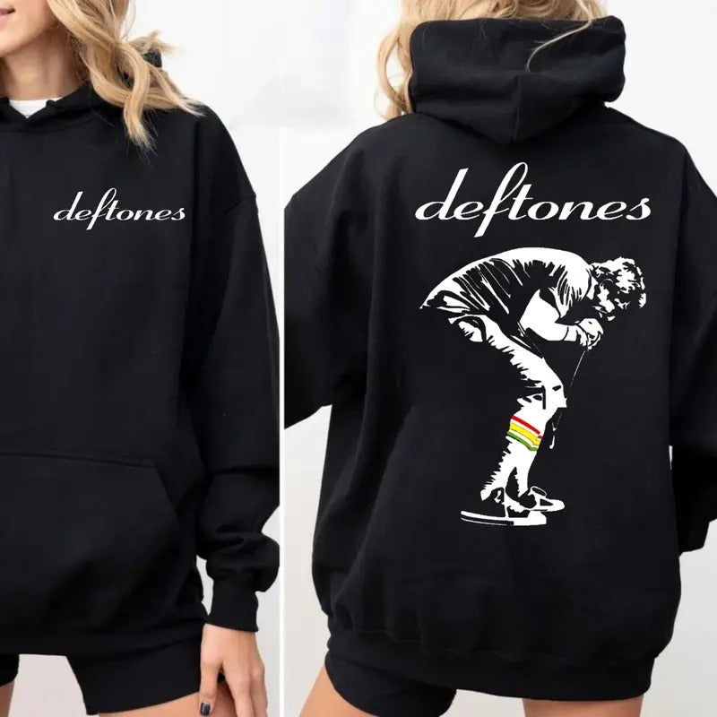 Deftoness Inspired Chinoo 2 Side Shirt, Heavy Metal Band Tee, Chinoo Merch, Rock Band Gifts, Unisex Sweater Pullover Tee