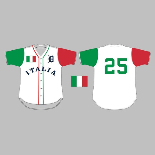 Tigers Italian Heritage Jersey Giveaway 2025 - Grishko.com