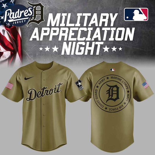 Detroit Tigers Baseball Jersey Military Green For Fan 2025 - Padres Jersey Oasis: Elevate Your Baseball Style Game