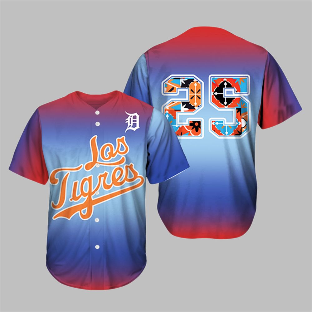 Detroit Tigers Hispanic Heritage Jersey Giveaway 2025 - Grishko.com