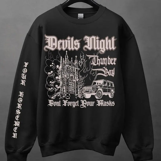 Devils Night Sweatshirt, Penelope Douglas Hoodie, Corrupt Book, Reader, Book Shirt, Booktok Merch, Bookish T-shirt, Dark Romance, Book Club Sweater