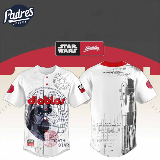 Diablos Rojos Del Mexico x Star War New Jersey 2025 - Padres Jersey Oasis: Elevate Your Baseball Style Game