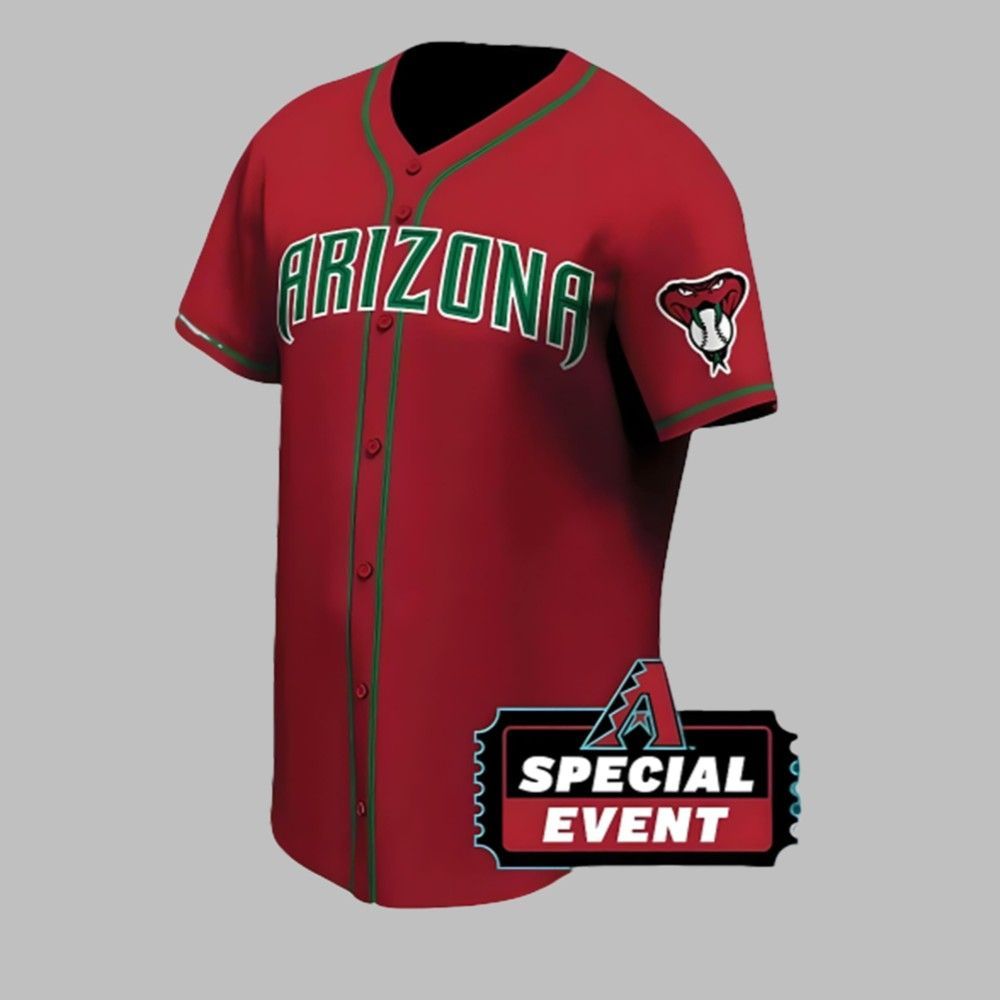 Diamondbacks Mexican Heritage Jersey Giveaways 2025 - Grishko.com