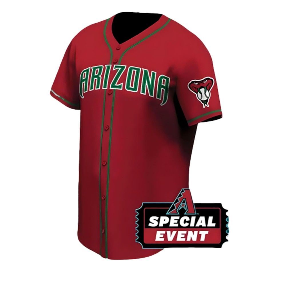 Diamondbacks Mexican Heritage Jersey Giveaways 2025 - Grishko.com
