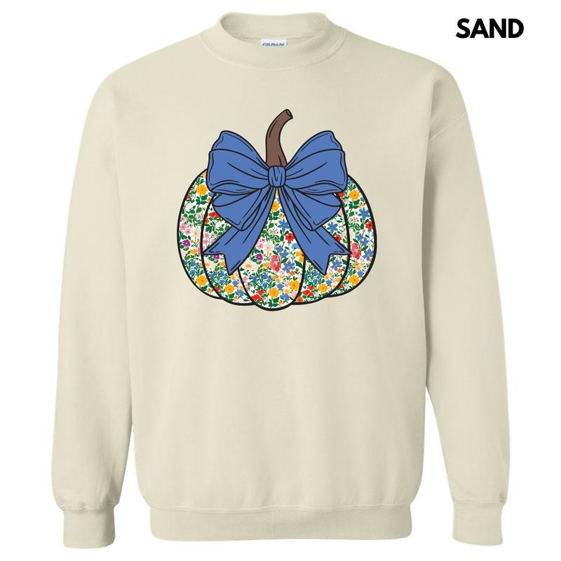 Ditsy Floral Pumpkin Sweatshirt 'NLB'