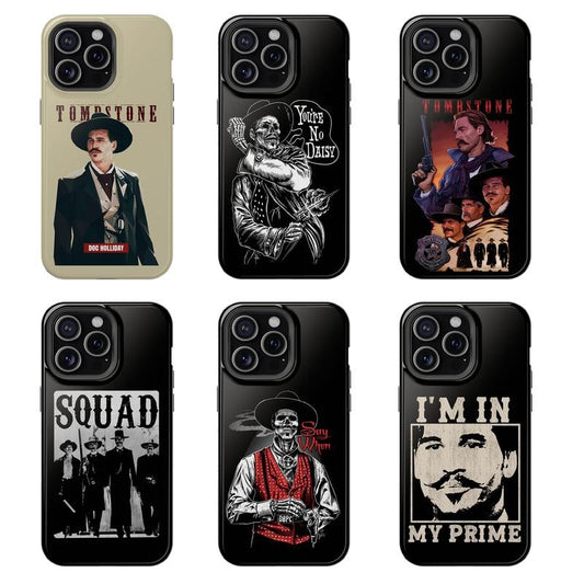 Doc Holliday Phone Case Val Kilmer Tombstone Tribute for Movie Buffs & Western Fans