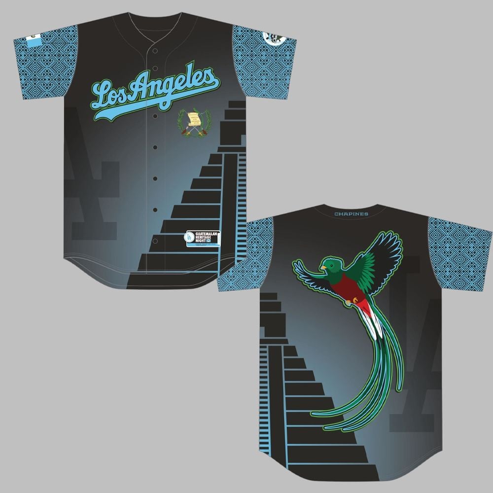 Dodgers Guatemalan Heritage Night Jersey 2025 Giveaway - Grishko.com