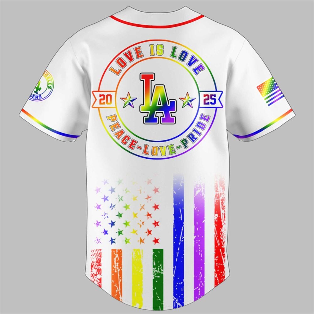 Dodgers Happy Pride Month Jersey 2025 - Grishko.com