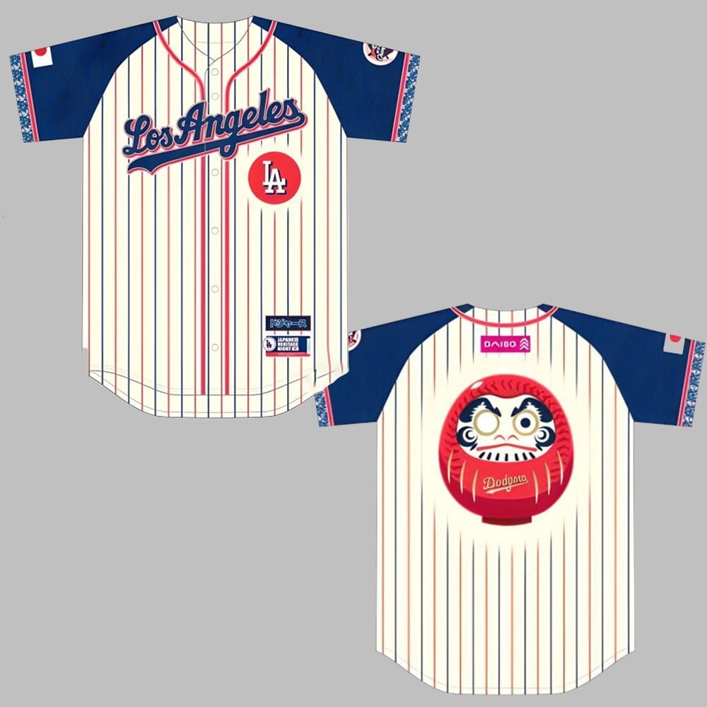 Dodgers Japanese Heritage Jersey 2025 Giveaways - Grishko.com