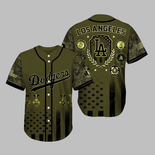 Dodgers Military Appreciation Month Jersey 2025 - Grishko.com