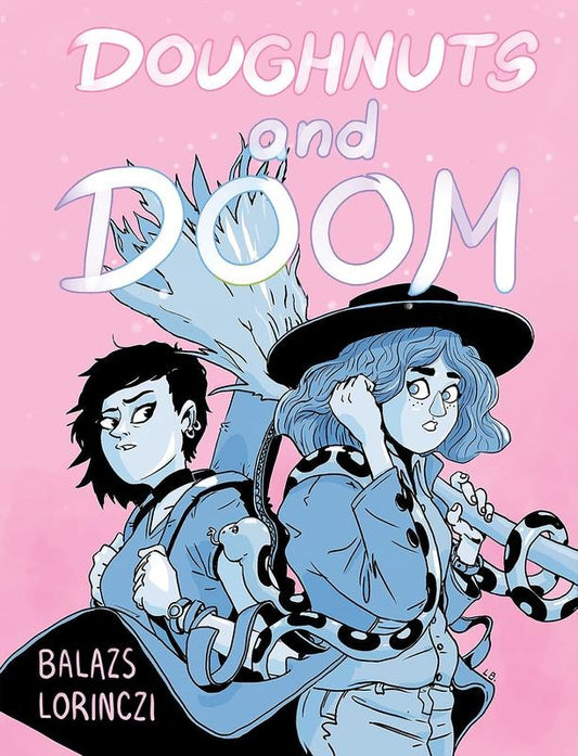 Doughnuts and Doom by Balazs Lorinczi, paperback graphic novel