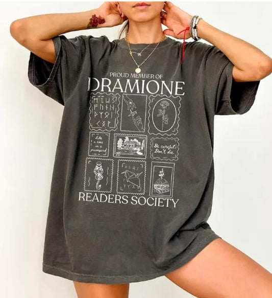 Dramione Shirt Book Club Shirt Dramione Readers Society Shirt Manacled Shirt Morally Grey Shirt Dark Academia Shirt Enemies To Lovers Shirt