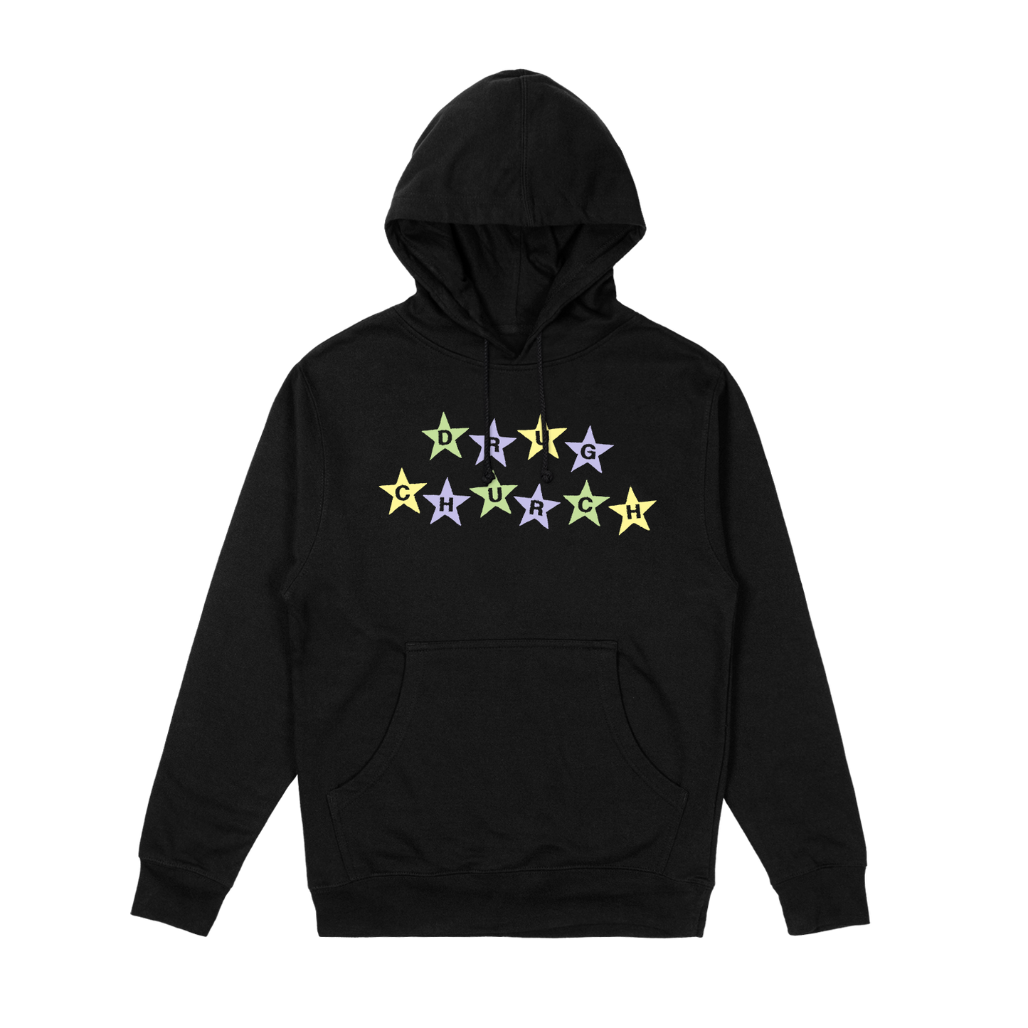 Drug Church - Pastel Stars TOUR Hoodie