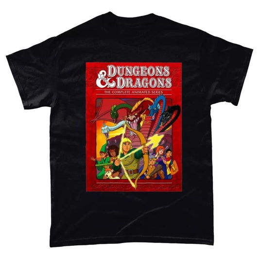 Dungeons & Dragons 80s Retro Cartoon Unisex Tshirt, T-Shirt Tee