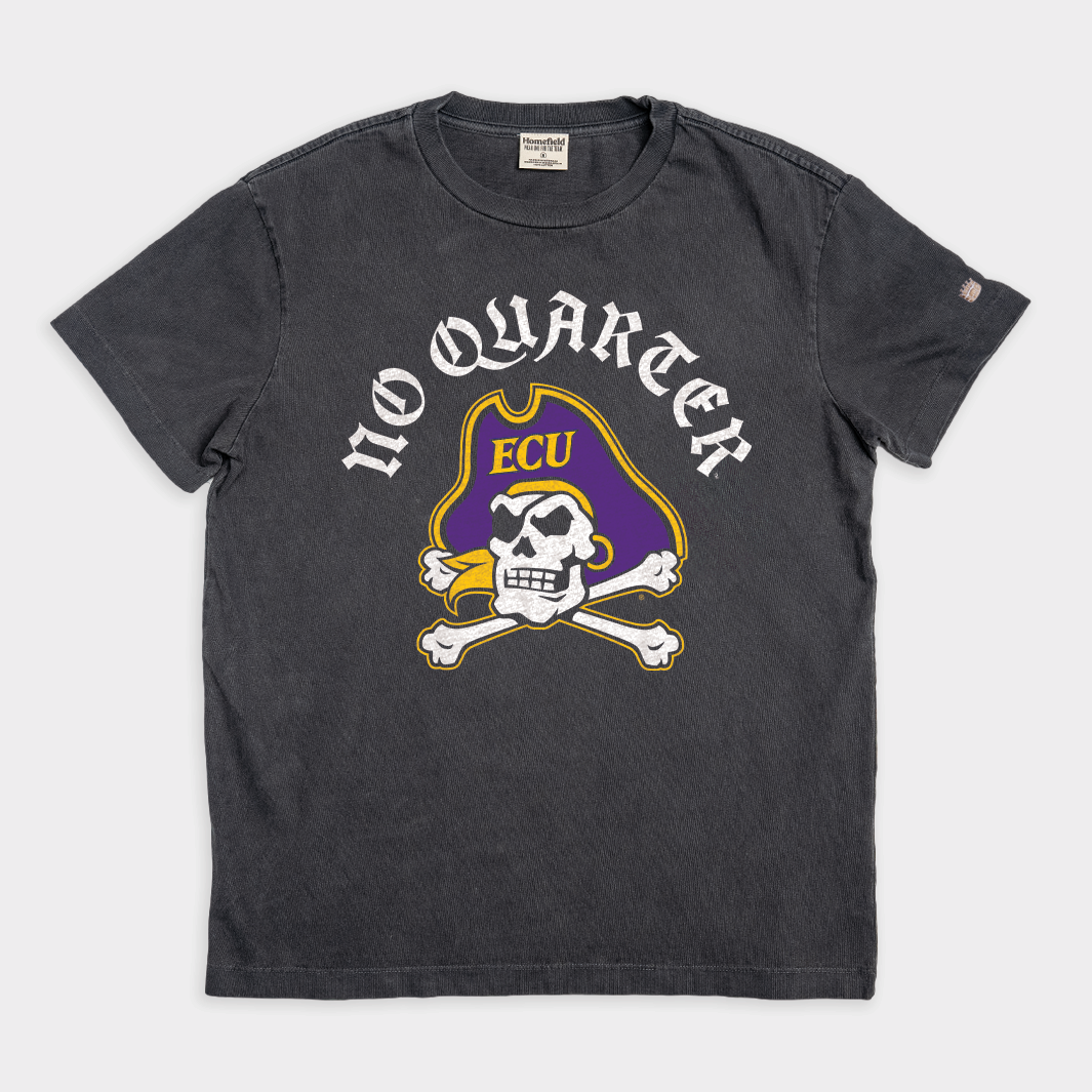 ECU Pirates ‚ÄúNo Quarter‚Äù Vintage Heavyweight Tee Style001