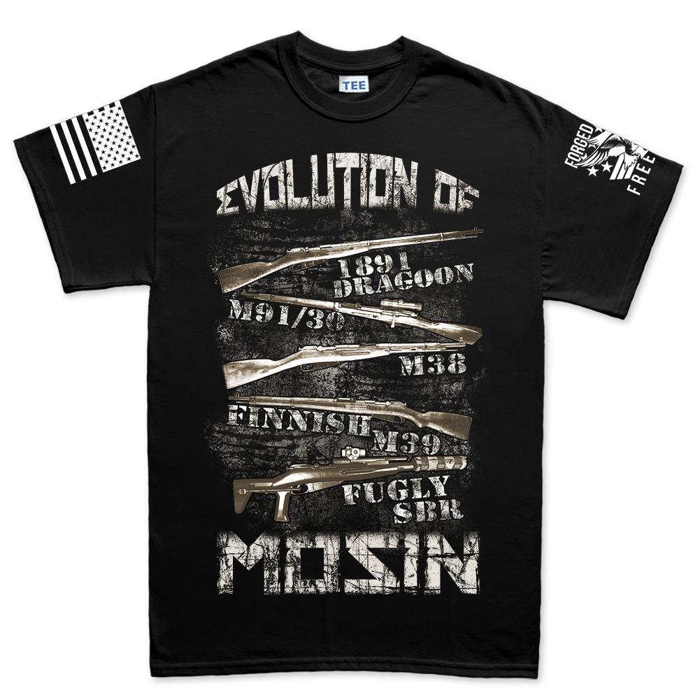 Evolution of Mosin Men's T-shirt Style001