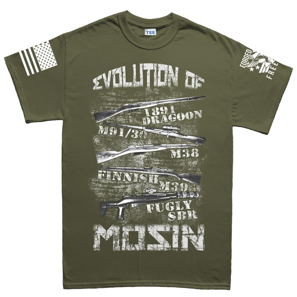 Evolution of Mosin Men's T-shirt Style001