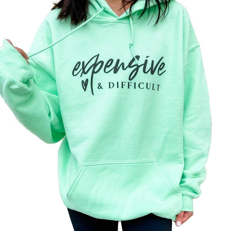Expensive & Difficult Graphic Hoodie