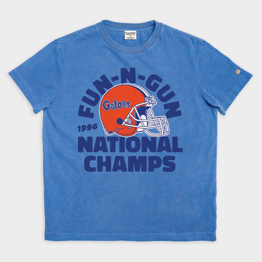 1996 Fun-N-Gun Gators Football Vintage Heavyweight Tee Style001