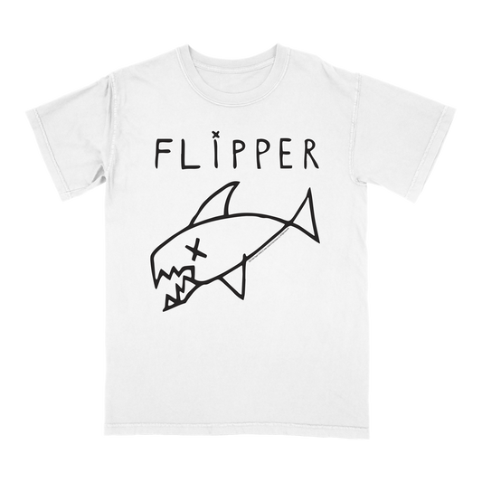 Classic Long Fish White T-Shirt