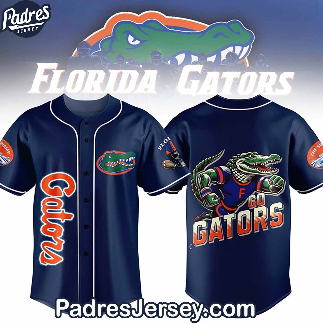 FLorida Gators Football 2025 Baseball Jersey Outfit - Padres Jersey Oasis: Elevate Your Baseball Style Game