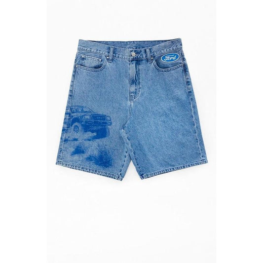 FORD Men's Bronco Baggy Denim Shorts