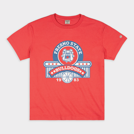 1983 Fresno State Basketball Vintage Heavyweight Tee