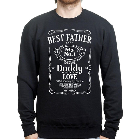 Father's Day Whiskey Sweatshirt Style001