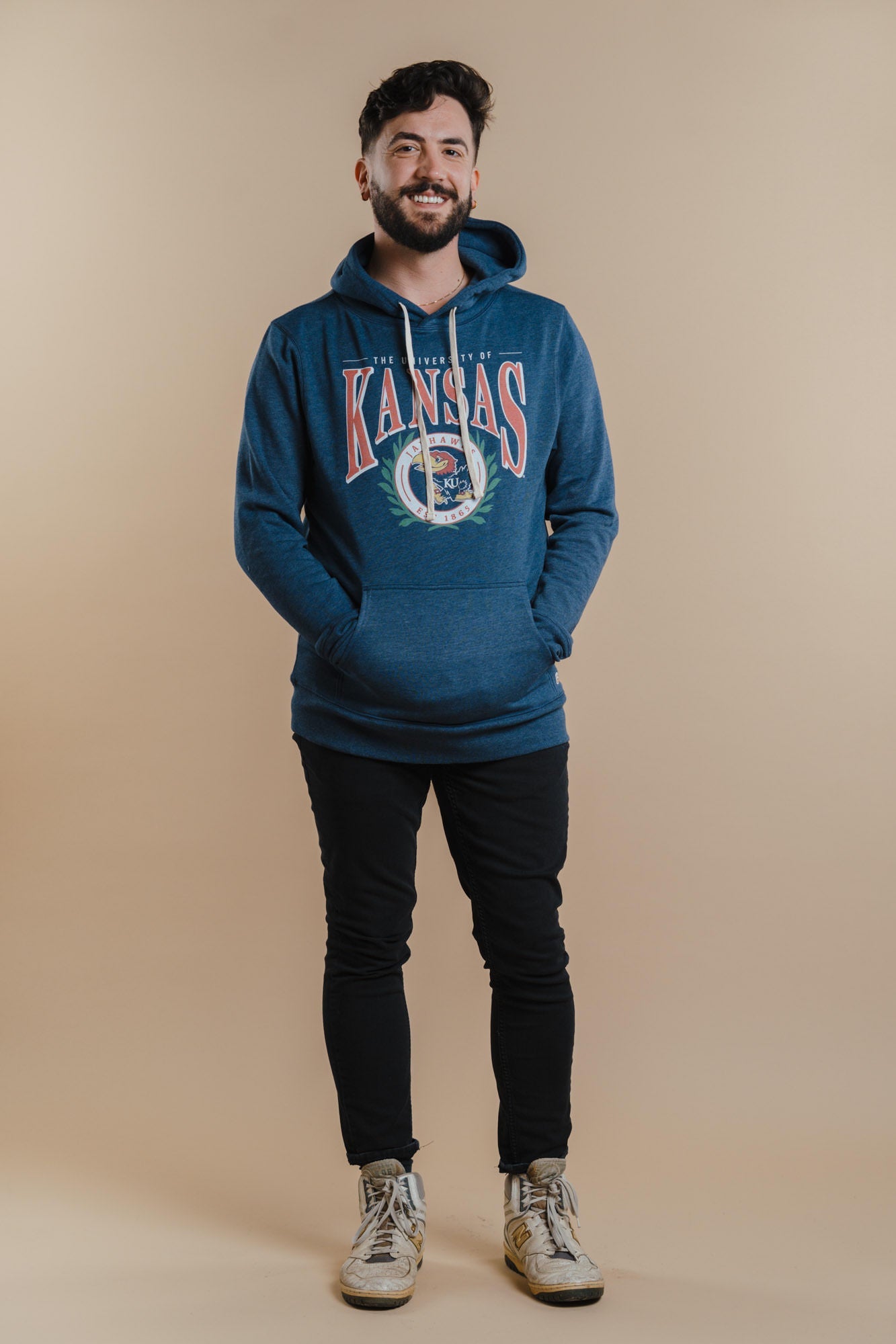Vintage Kansas Jayhawks Hoodie Style001