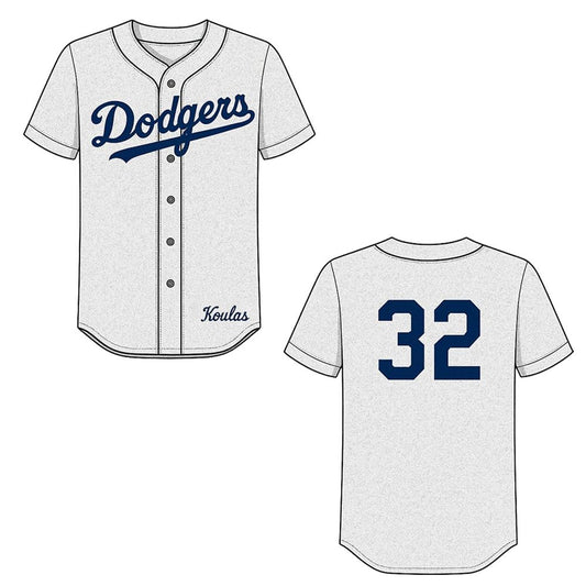 2025 Dodgers Sandy Koufax Brooklyn Jersey Giveaway - Grishko.com