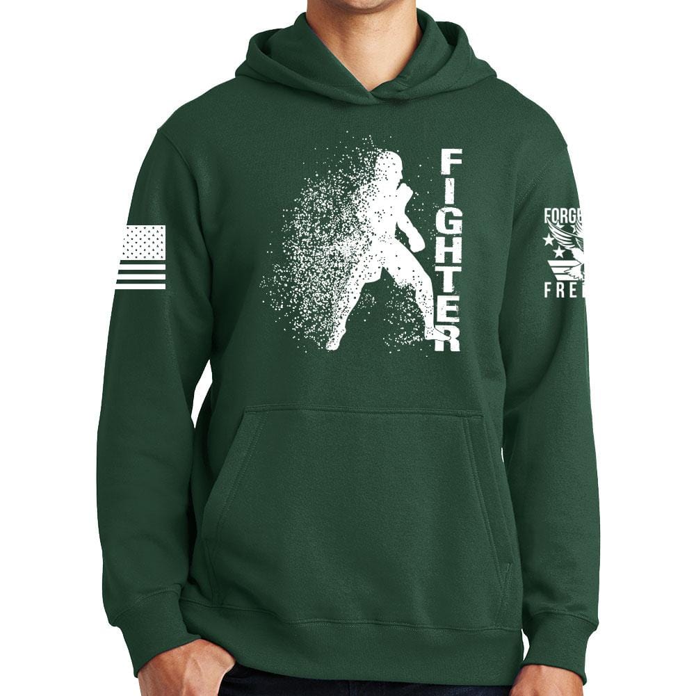 Fighter Silhouette Hoodie Style001