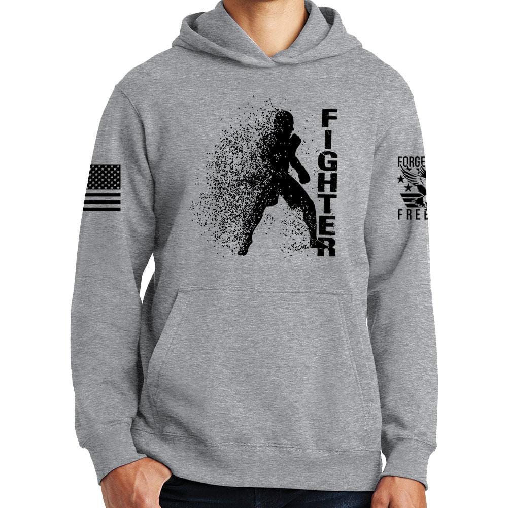 Fighter Silhouette Hoodie Style001