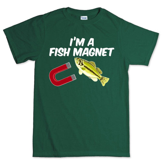 Fish Magnet Men's T-shirt Style001