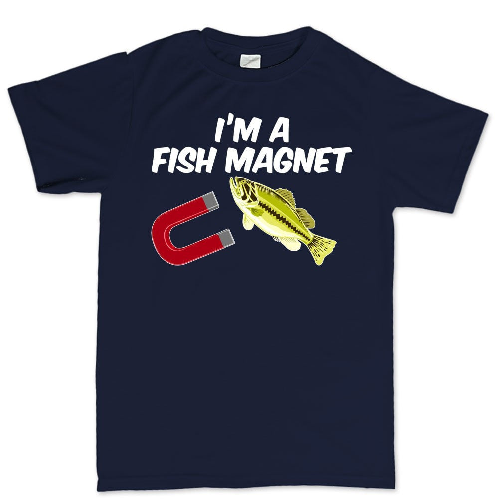 Fish Magnet Men's T-shirt Style001