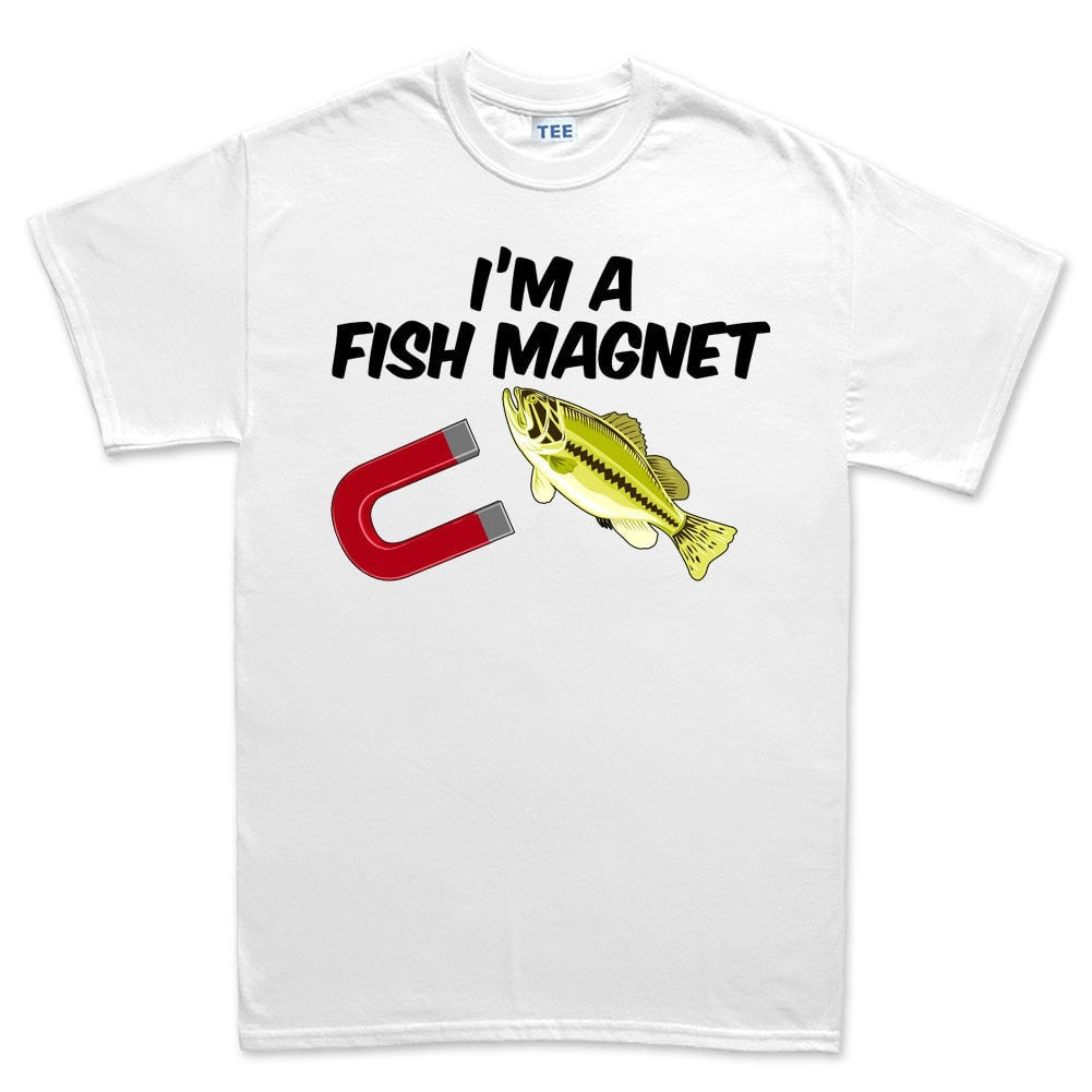 Fish Magnet Men's T-shirt Style001