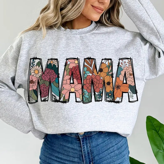 Floral Mama Png Mama Flower Png Mama Flower Png Mama Floral Mama Groovy Png Mama Groovy Mama Graphic Floral Mama Png TK43GN