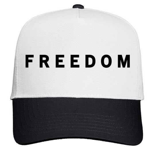 Freedom Charlie Kirk Patriotic Faith Political Awareness USA Christian Faith Five-Panel Snapback Cap