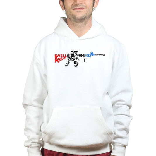A Well Regulated Militia Rifle Hoodie Style001