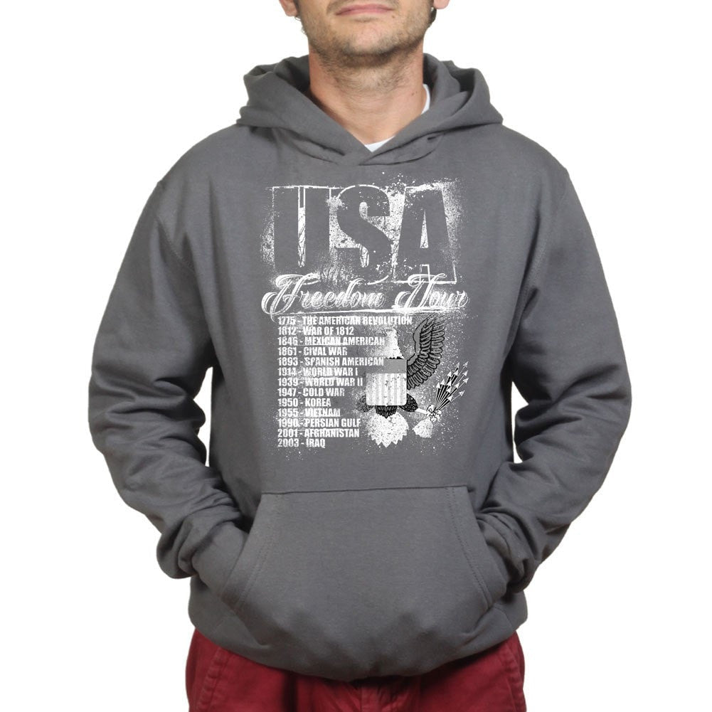Unisex USA Freedom Tour Hoodie Style001