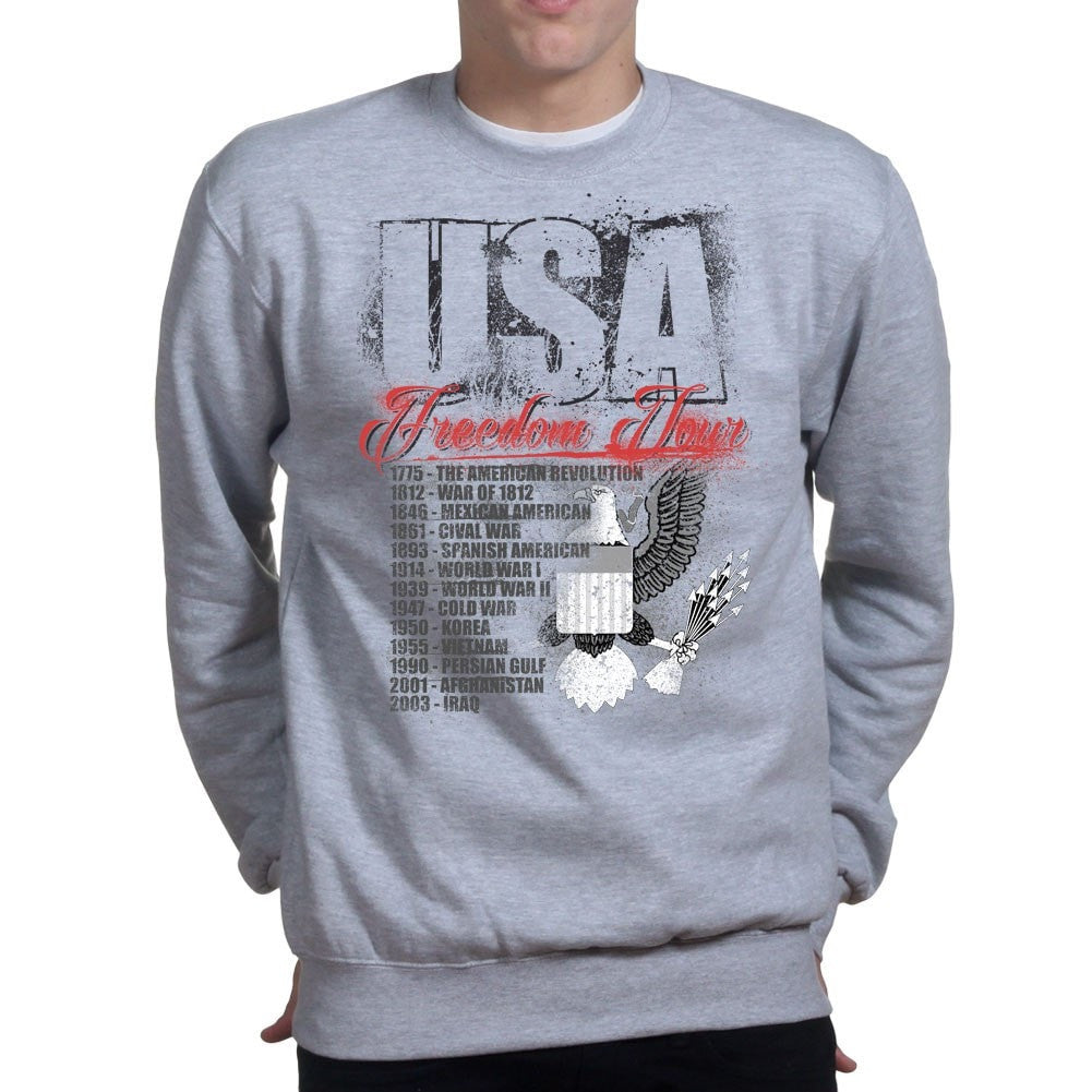 Unisex USA Freedom Tour Sweatshirt Style001