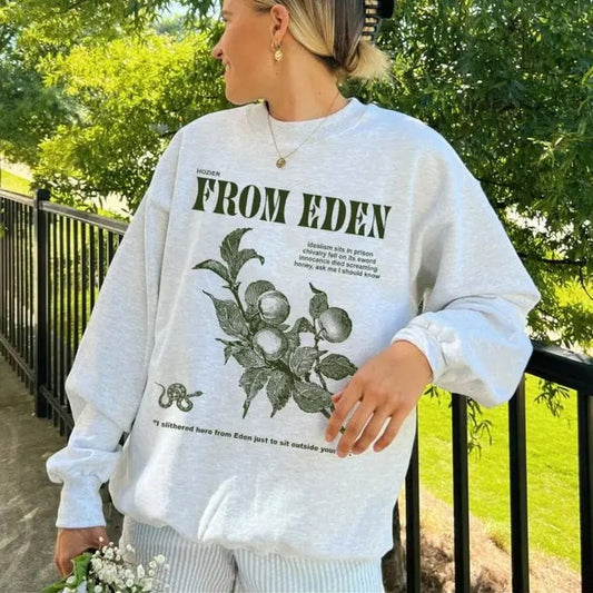 From Eden Hozier Aesthetic Sweatshirt, Hozier Inspired Retro Sweatshirt