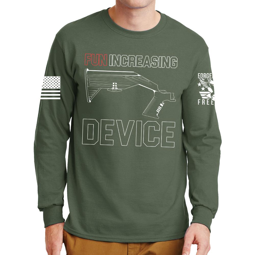 Fun Increasing Device Bump Stock Long Sleeve T-shirt Style001