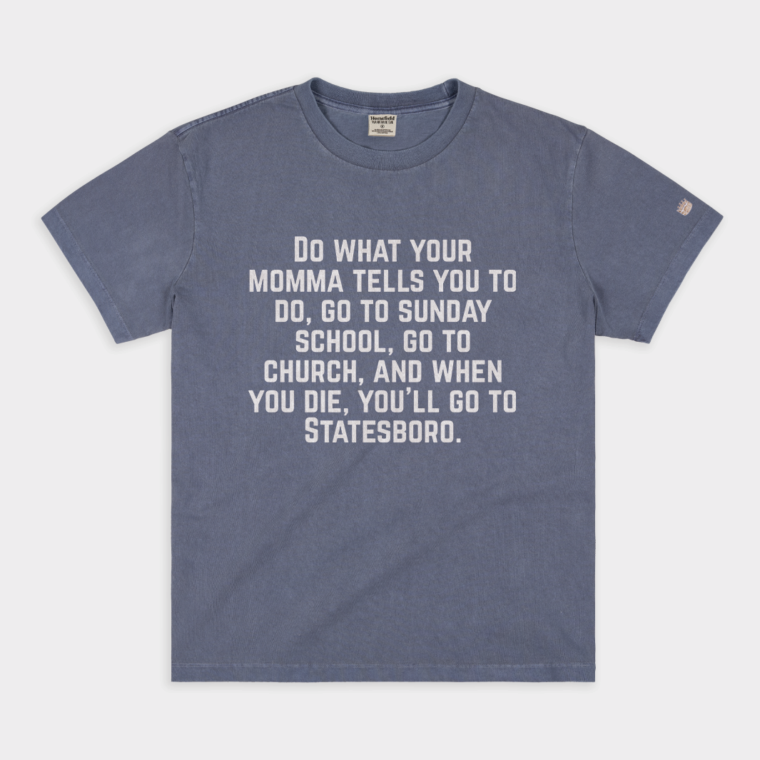 Georgia Southern Erk Russell Quote Vintage Heavyweight Tee Style001