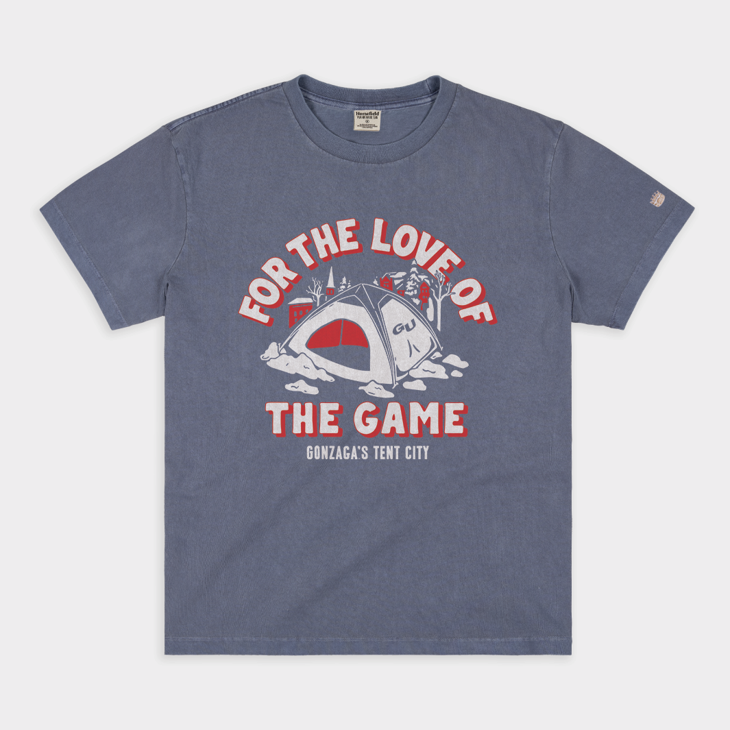 Gonzaga Tenting Season Vintage Heavyweight Tee Style001