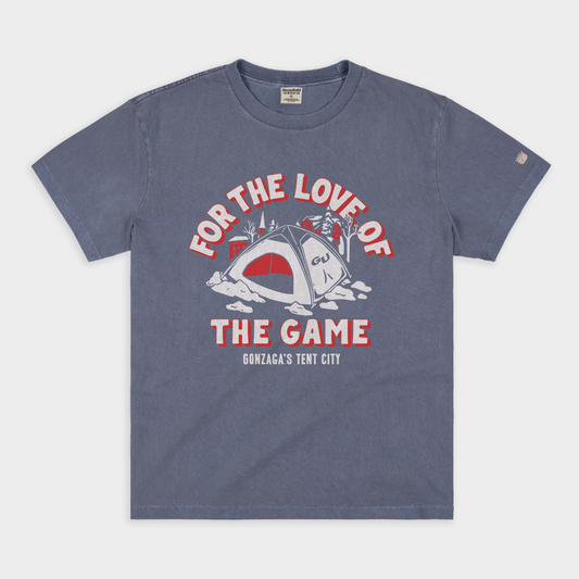 Gonzaga Tenting Season Vintage Heavyweight Tee Style001