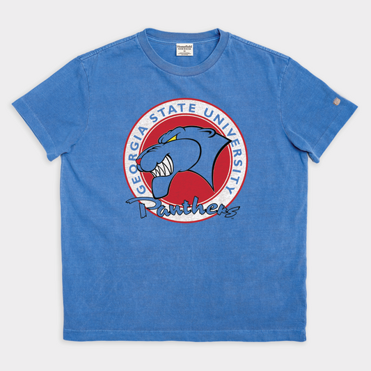 Retro 1990s GSU Logo Vintage Heavyweight Tee Style001