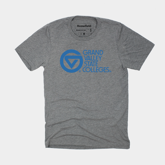 Vintage Grand Valley State Colleges Tee Style001