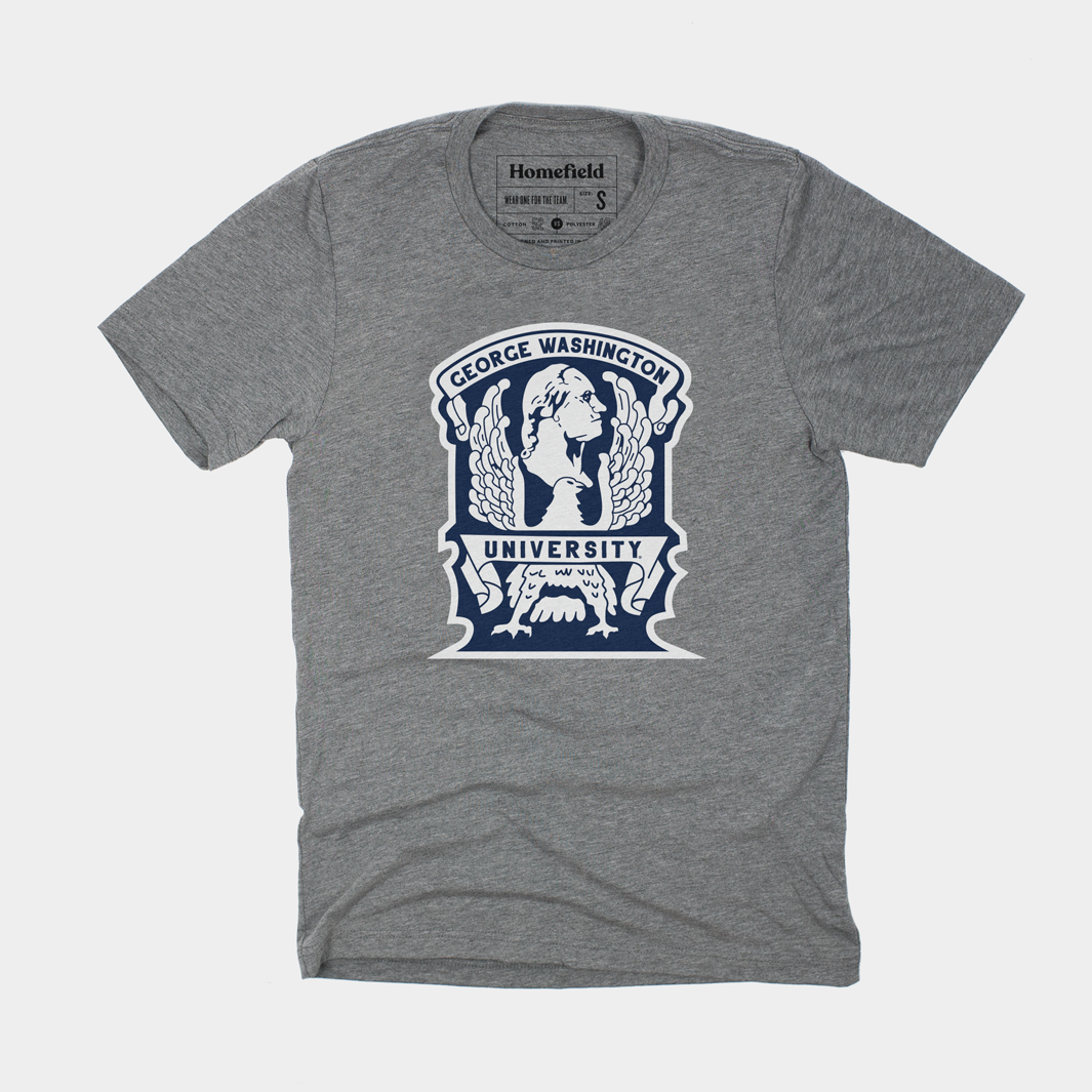 Vintage George Washington University Tee Style001